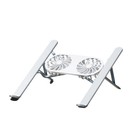 Foldable Laptop Stand with Cooling Fan, Cooler Pad for Tablet - Enhanced2666