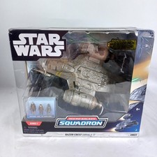 Star Wars Jazwares Micro Galaxy Squadron Razor Crest Mandalorian Launch Edition