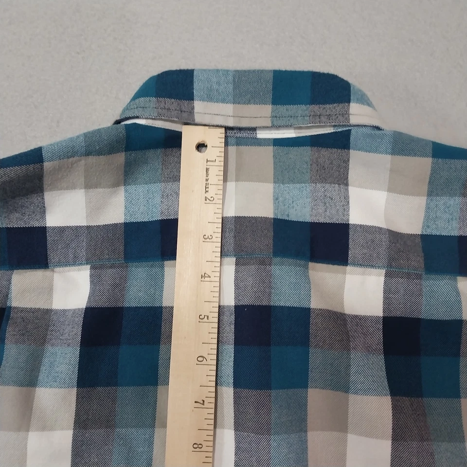 Рубашка рыболовная Orvis на пуговицах для ловли форели большая с длинным рукавом карман на молнии синяя - Изображение 3 из 4