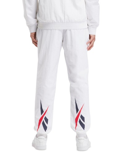 Reebok Mens Regular fit Track Pants Medium White Solid - Bild 2 von 2