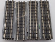 MTH 40-1001 RealTrax 10" Straight Track Section With Solid Rails [20] EX