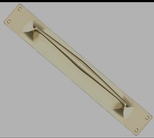 Pull Handle On Back Plate