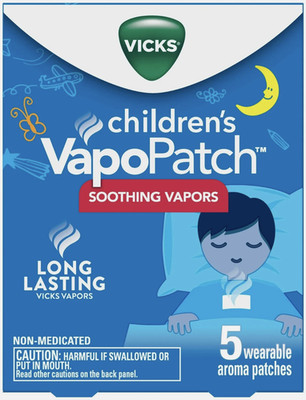 Vicks Children's VapoPatch Long Lasting Soothing Vapors - Menthol - 5ct