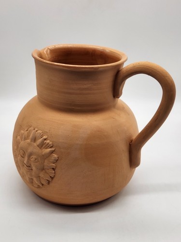 Bentson-West Design Terra Cotta Sun Pitcher Made In Italy For Boston Warehouse - Picture 12 of 13