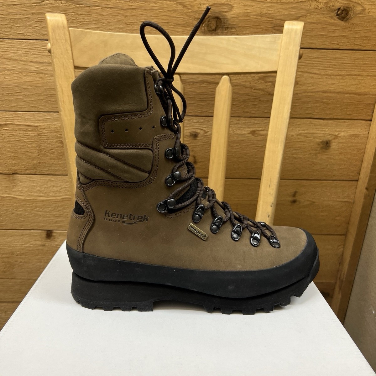 Kenetrek Mountain Extreme Waterproof Hunting Boots for Men - Brown Why Are The Kenetrek Mountain Extreme Boots So Expensive  main image 2