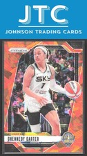 2024 Panini Prizm WNBA Chennedy Carter Ice Orange Prizms Chicago Sky