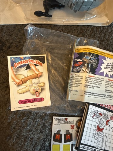 1986 Vintage Hasbro G1 Transformers Monsterbot Doublecross Actionfigur mit Box - Bild 24 von 24
