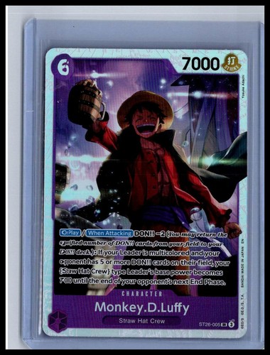 Monkey.D.Luffy (ST26-005) Starter Deck 26: PURPLE/BLACK Monkey.D.Luffy #ST26-005