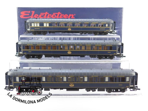 BU1843 H0 =DC ELECTROTREN HE4028 RENFE-CP Set Sudexpreso de la C.I.W.L. - OVP