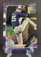 2019 Bowman Chrome Prospect Purple Mojo Mega Box #BCP73 Mackenzie Gore /250 RC