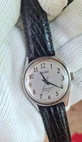 SEIKO LORD MARVEL 36000, 5740-8000, quadrante arabo, carica manuale, revisionato