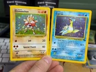 Lapras 10/62 Fossil 1999 Hitmonchan 7/102 Base Set Vintage Pokemon Card Lot WOTC