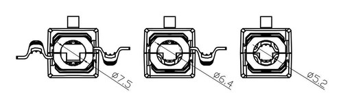 Connecteur CAT 5/6 Tool-less RJ45 avec protection contre les plis ; CAT 5/6 RJ45 TOOLLESS PLUG UTP - Photo 3/3
