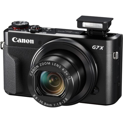 Canon PowerShot G7 X Mark II Digital Camera + 32GB Memory Bundle - Picture 2 of 8