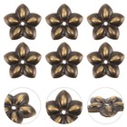  120 Stück Polsternägel – Metallnägel für Polster und Möbel – Blumennägel aus