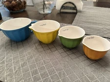 Ceramic Measuring Cups 4 Pc Nesting Measuring Cups