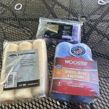 Lot Of 3 New Paint Roller Covers
