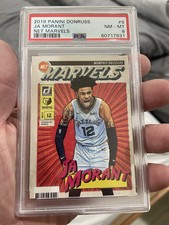 2019 Donruss Net Marvels Ja Morant