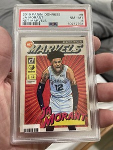 RC 2019 NBAカード Ja Morant Net Marvels Ja Morant 2019 Donruss #9 Net Marvels Price Guide - Sports