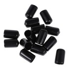 60 Pcs Rubber Screw Caps Protective Covers End Caps for Bolts