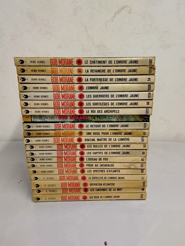 Bob Morane Bücher - Henri Vernes Pocket Marabout, Set mit 20 Büchern - Bild 18 von 19