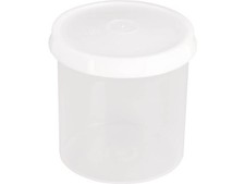 HÜNERSDORFF 915600 Dose  1000 ml mit Schraubdeckel rund natur H126xD125mm