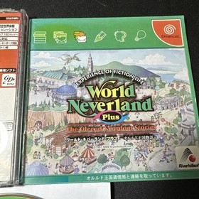 WORLD NEVERLAND PLUS Dreamcast Sega dc