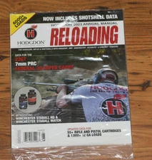 Hodgdon 2023 Annual Manual Reloading Magazine - Shotshell Data Included - Sealed