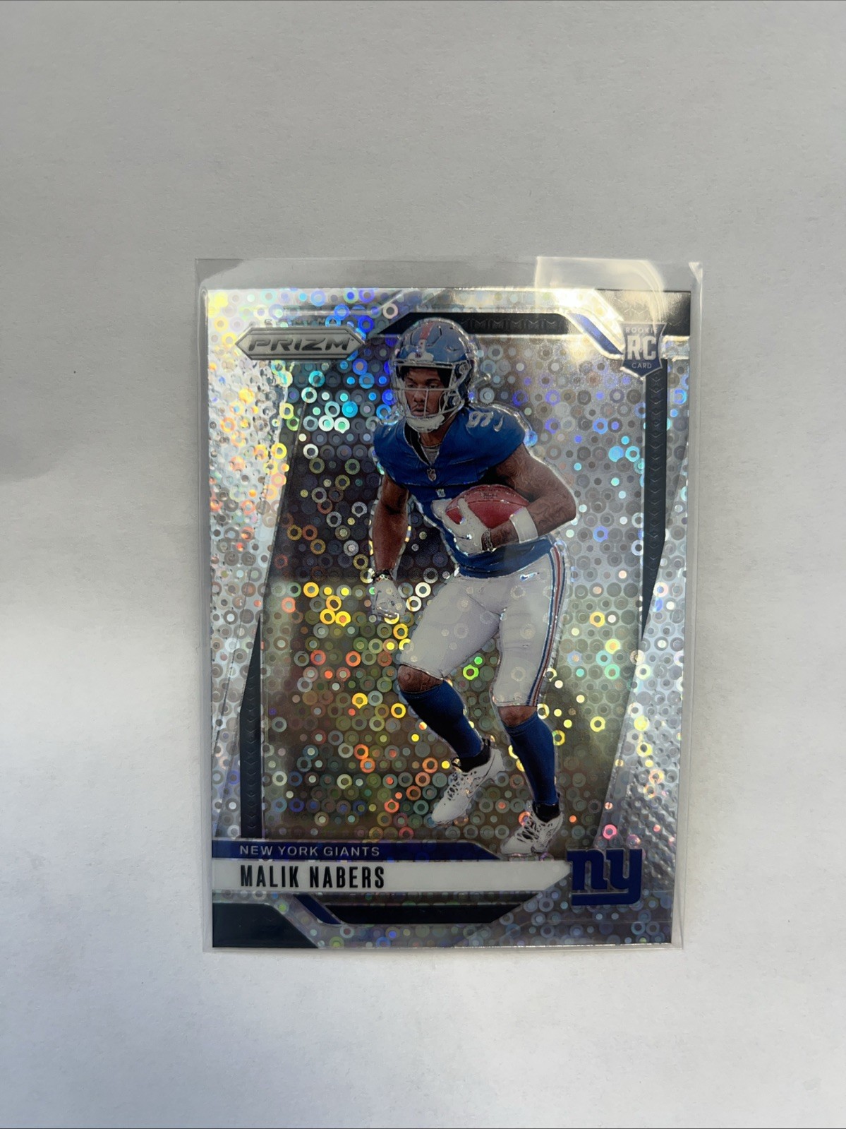 2024 Panini Prizm - Rookies Malik Nabers #370 No Huddle Prizm (RC)