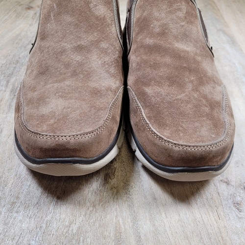 Skechers Mens Size 10.5 WIDE Equalizer Mind Game 51502 Soft Suede Lightweight - Picture 5 of 13