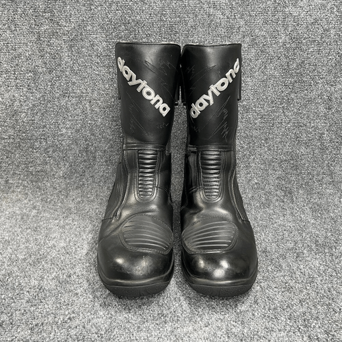 Daytona Road Star Gore-Tex GTX Motorradstiefel Herren Gr. 14,5 schwarz Leder 48 - Bild 2 von 13