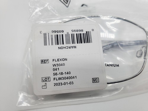 FLEXON EYEWEAR W3040 041 56-18-140 SILBER TITAN EYEGLASSES - Bild 3 von 4