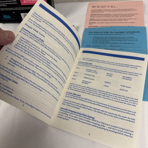 Starflight 2 von ECA Electronic Arts IBM - OHNE FESTPLATTEN - Bild 6 von 7