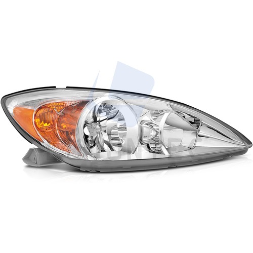 Headlights Assembly For Toyota Camry 2002-2004 Chrome Halo Replacement Headlamps - Bild 2 von 9
