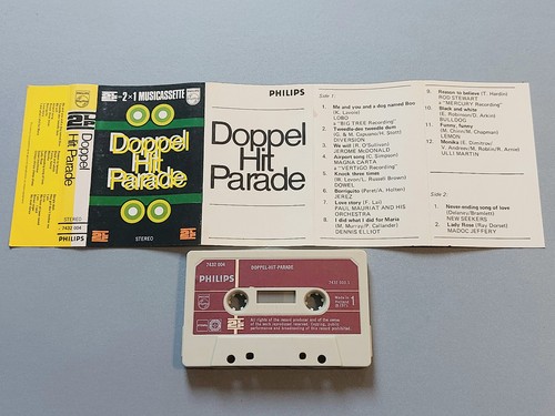 DOPPEL HIT PARADE " Sampler von 1971 !!! ", MC tape Kassette - Picture 2 of 3