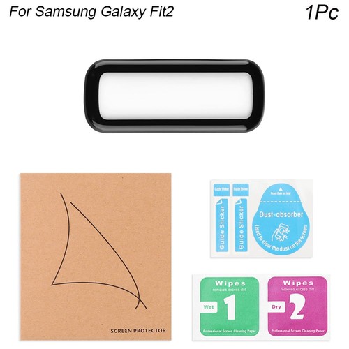 Film Soft Fibre Glass Screen Protector Guard Cover For Samsung Galaxy Fit2 - Photo 8 sur 9