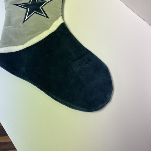 Medias de Navidad Dallas Cowboys vacaciones 17" diseño elegante - Imagen 6 de 8
