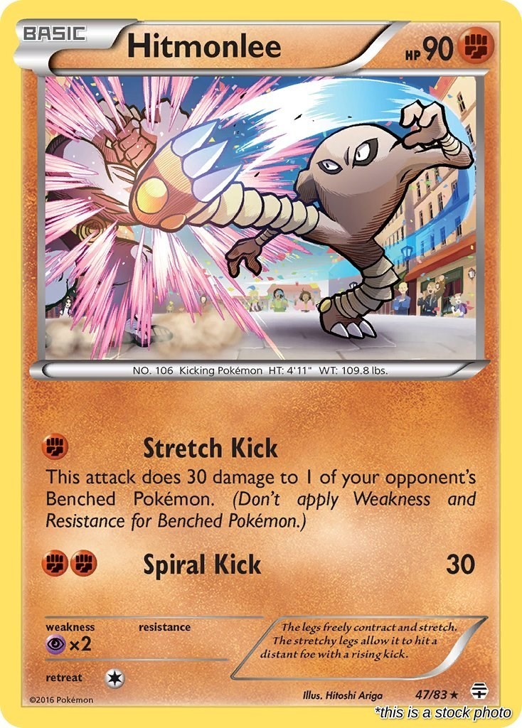 Hitmonlee [GEN - 47/83] Pokemon LP