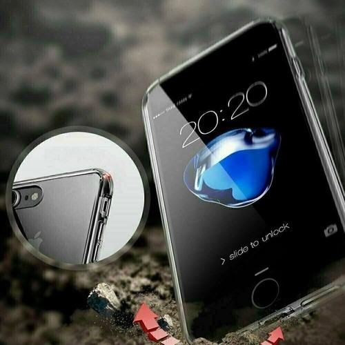 Durchsichtige Hülle + Hartglas Schutz iPhone 11 12 13 14 15 Pro Max Plus Mini - Bild 4 von 36