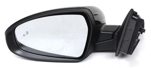 87610-M7091 OEM Gloss Black Left Driver Side Exterior Mirror For KIA Forte Sedan