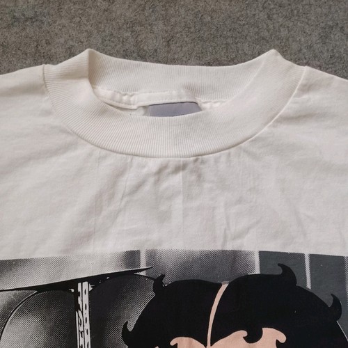Vtg Betty Boop T Shirt Mens L White BBNY Hollywood Graphic Short Sleeve 90s NWT - Picture 6 of 16