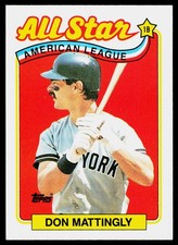 Don Mattingly, 1989 Topps, #397, New York Yankees,