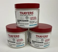 3 Pack Thayers Blemish Clearing Pads Acne Treatment 60 Per Pak EXP 02/2027