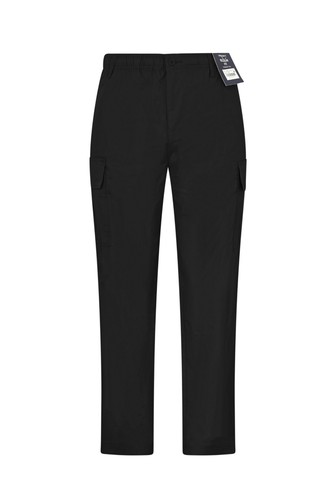 Mens Premium Cargo Pants Elasticated Waist Open Hem 6Pockets Chino Trouser 2388 - Picture 2 of 17