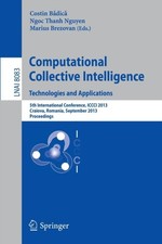 Badica - Computational Collective Intelligence. Technologies and Appli - P555z