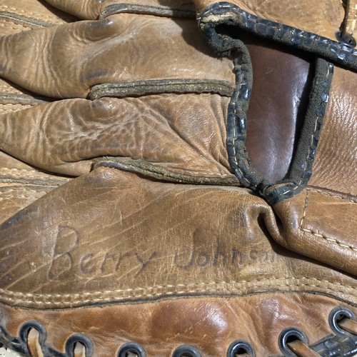 Antique Vintage JC Higgins SOFTBALL mitt 355 baseball glove - Picture 4 of 5