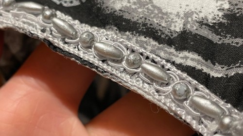 Chicos Tunika Damen Unikat Gr. 0 Ikat Perlen V-Ausschnitt Pullover Boho 3/4 Arm - Bild 13 von 13