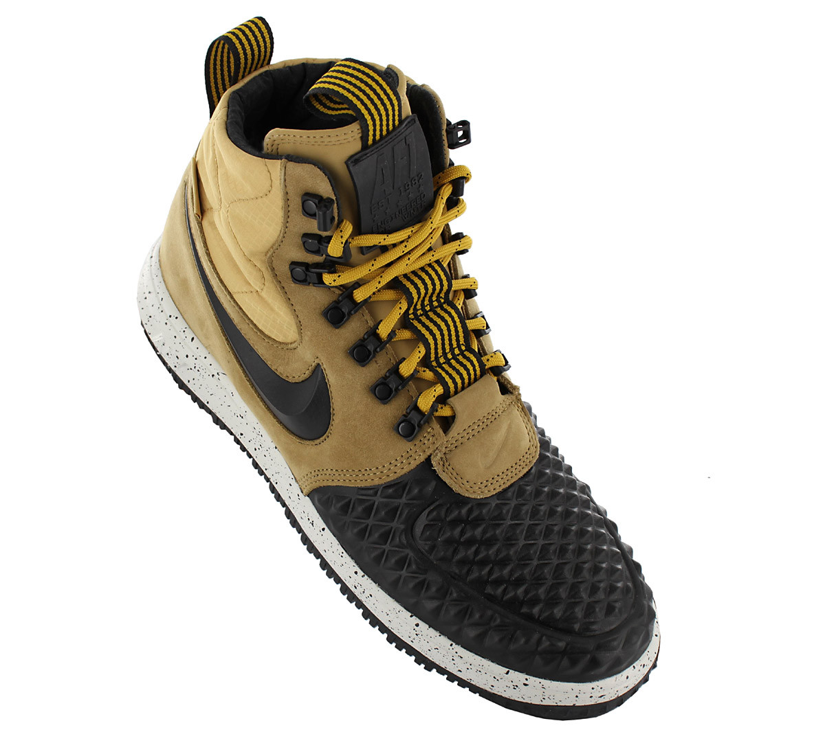 NEU Nike Lunar Force 1 Duckboot 17 LF1 caballeros zapatos Braun-Schwarz 916682-701 SA NEU Nike Lunar Force 17 1 Duckboot 17 Force LF1 caballeros zapatos Braun-Schwarz 916682-701 SA 164296