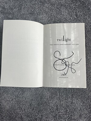 Signed Twilight Tenth Anniversary/Life and Death Dual Edition by Stephenie Meyer