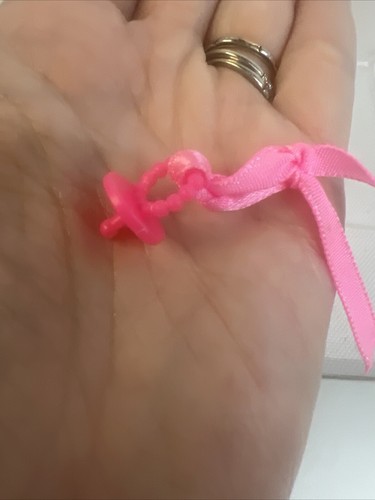 Vintage Barbie Kelly Bedtime Fun 1994 Pink Bear Schnuller Pink Binky Mobile Lot - Bild 12 von 16